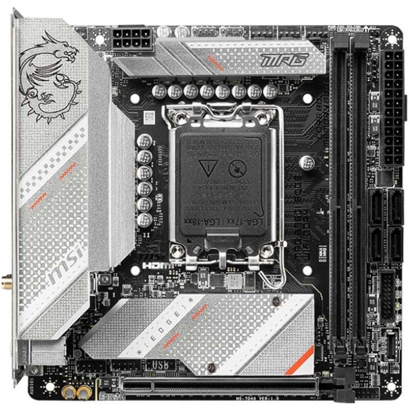 مادربرد ام اس آی MPG B760I EDGE WIFI سوکت LGA1700 Mini ITX با حافظه DDR5