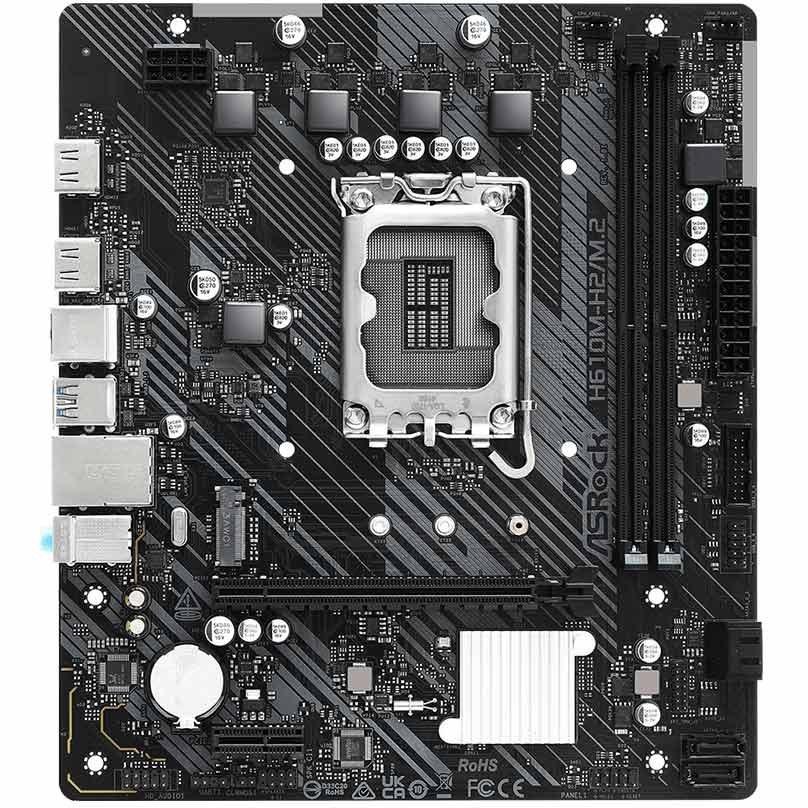 مادربرد ازراک مدل H610M-H2 M.2 DDR4