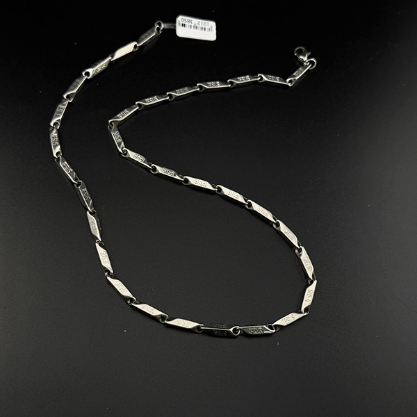 گردنبند استیل مدل جسوس ورساچه 60 سانت