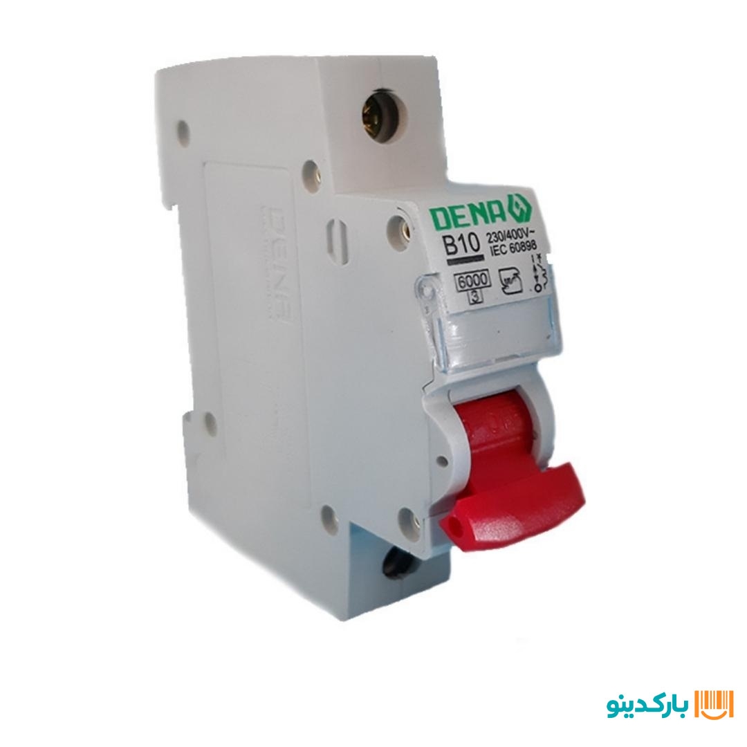 مینیاتوری تک فاز 10 آمپر دنا الکتریک