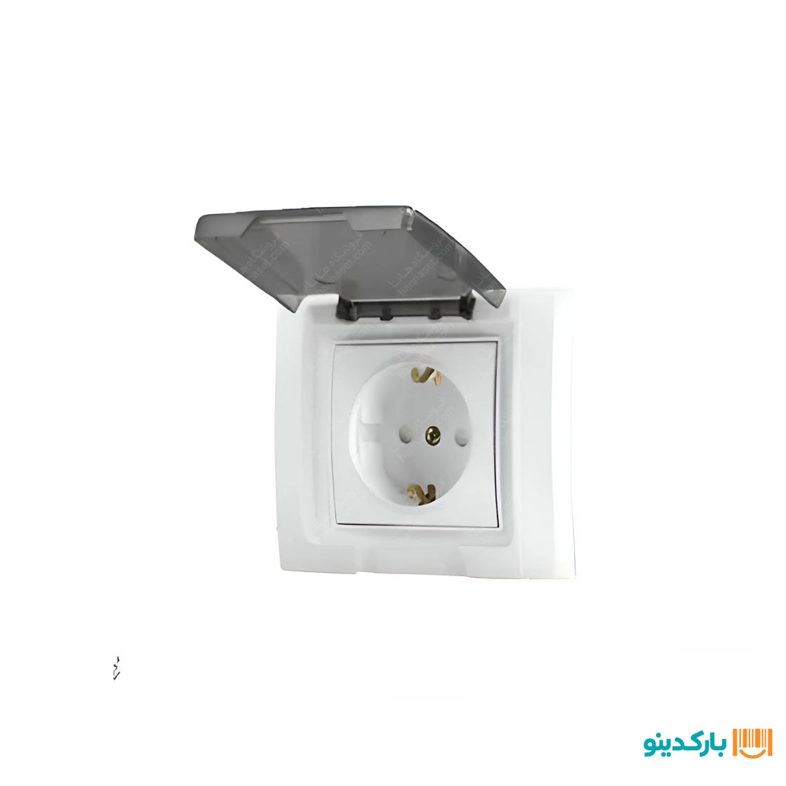 پریز ارتدار پلی کربنات دربدار توکار پارت