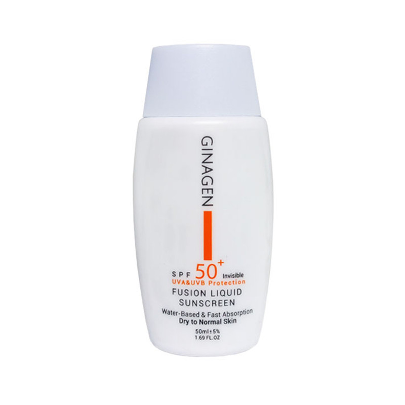لیکوئید ضد آفتاب پوست خشک و نرمال ژیناژن SPF50