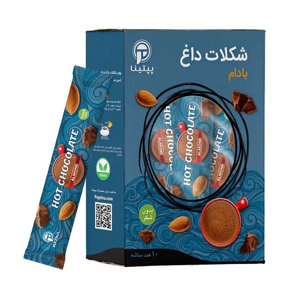 پودر هات چاکلت بادام رژیمی (بدون قند)