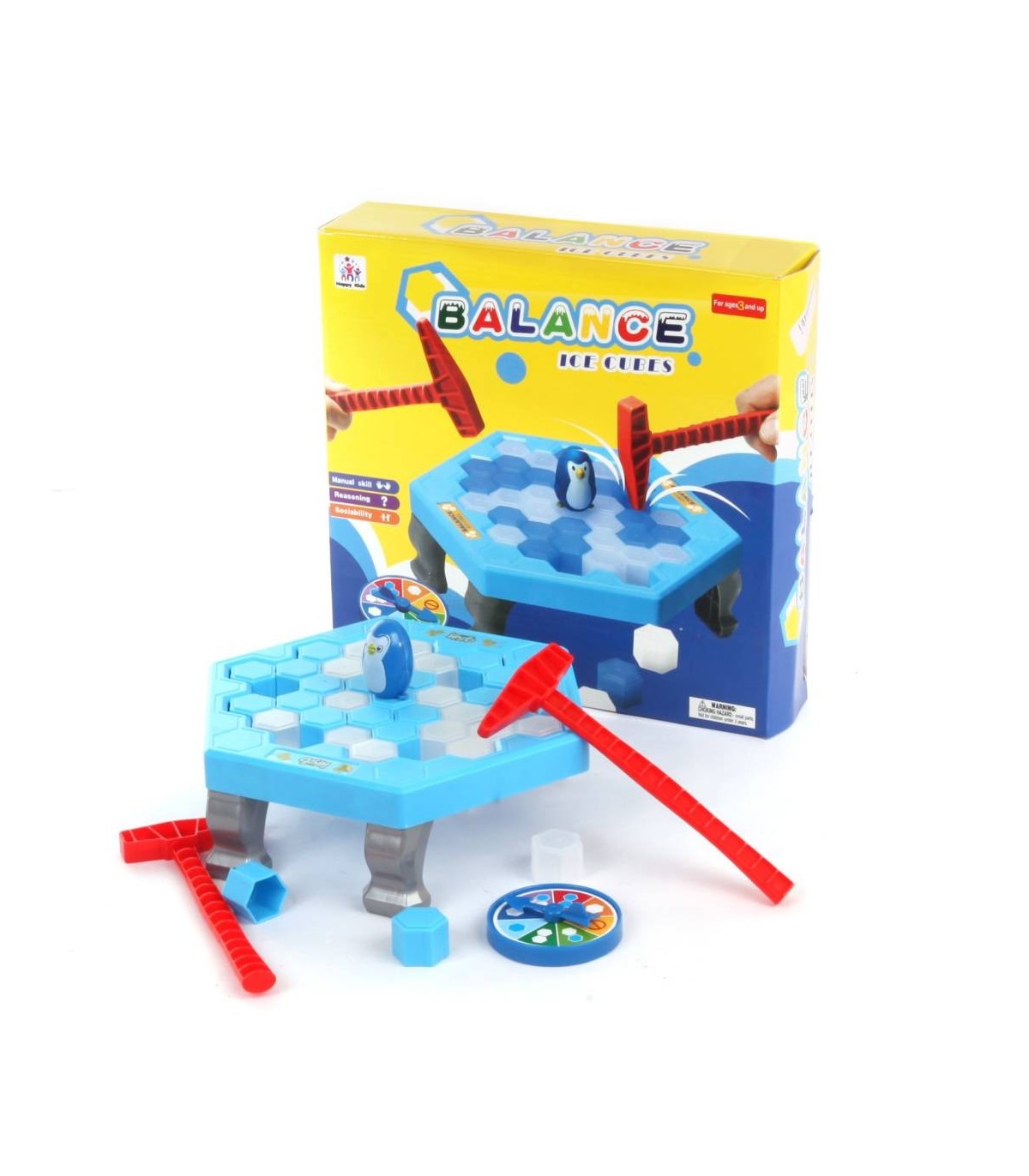 بازی پینگو بالانس جعبه ای فرفره رنگی پویا (نو، قسطی،با تخفیف)