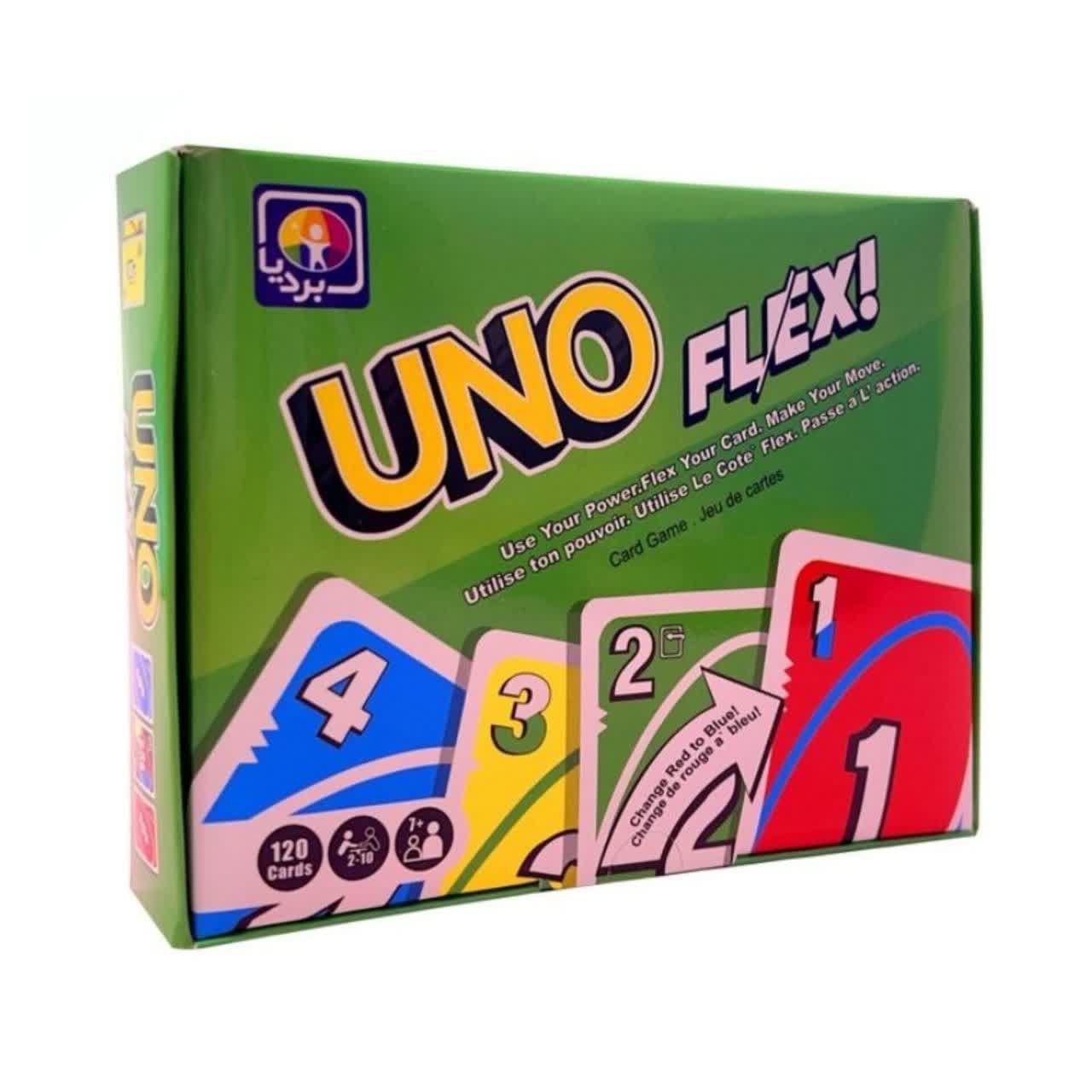 بازی اونو فلکس 120 کارتی کد 4017 بردیا(نو،قسطی،باتخفیف) 