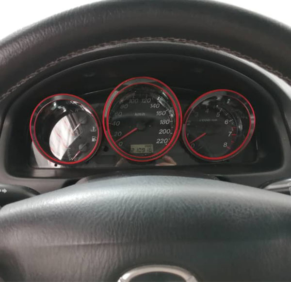 قاب کیلومتر نورانی مزدا 323