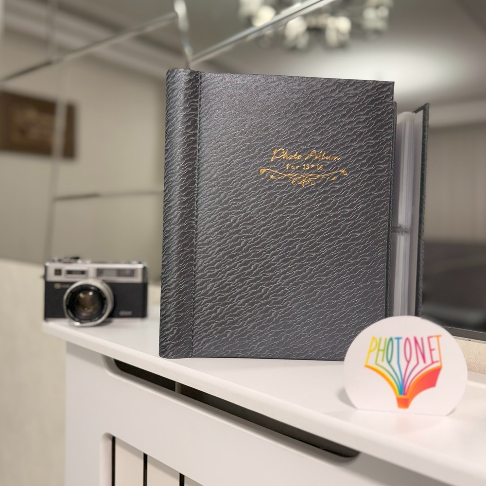 آلبوم پاکتی بزرگسال 200تایی 18×13 مشکی