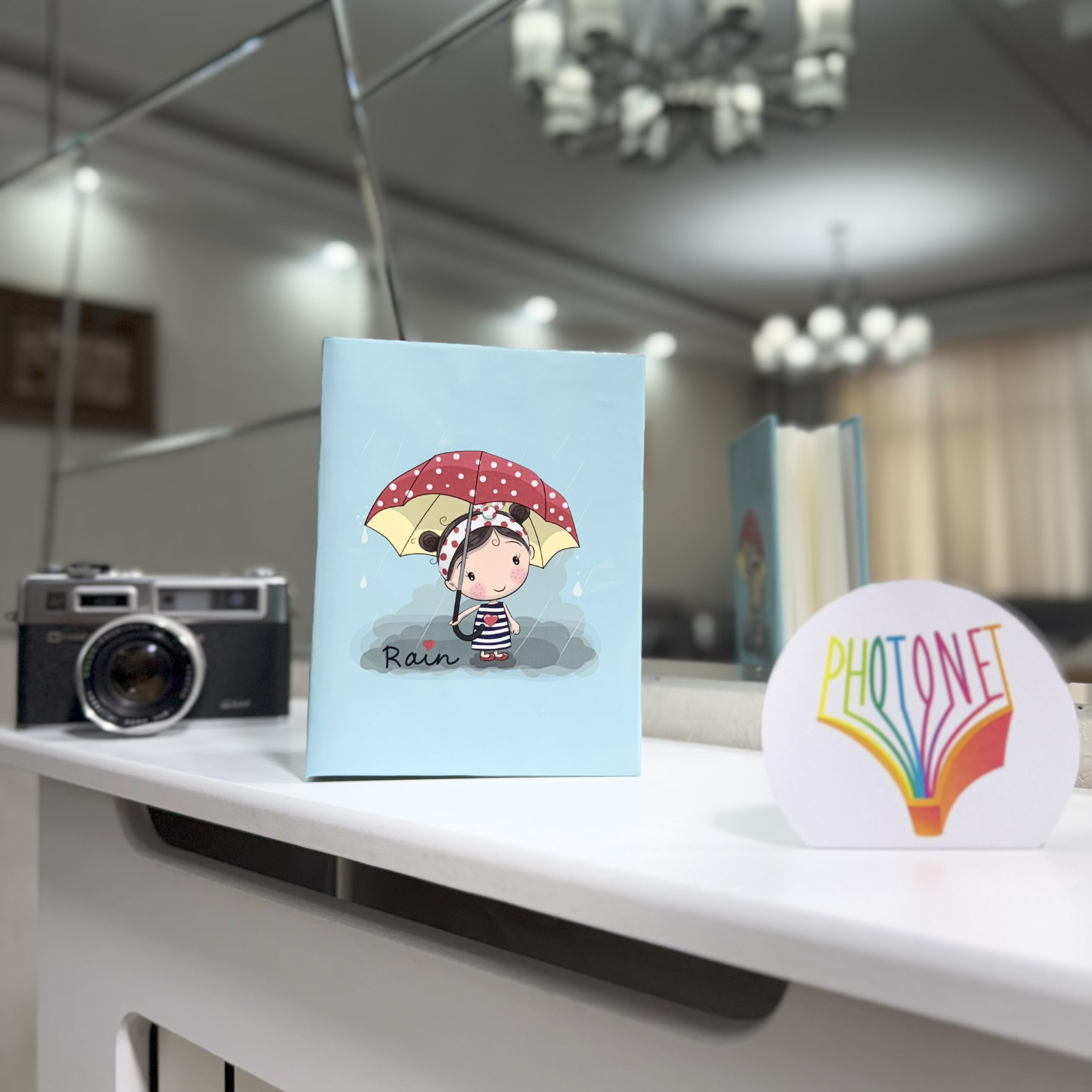 آلبوم پاکتی کودک 100 تایی 15×10 دختر بارونی