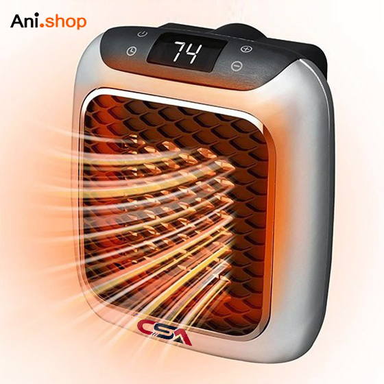 فن هیتر CSA ریموت دار مدل CSA HEATER 800W کلید لمسی (پس کرایه)