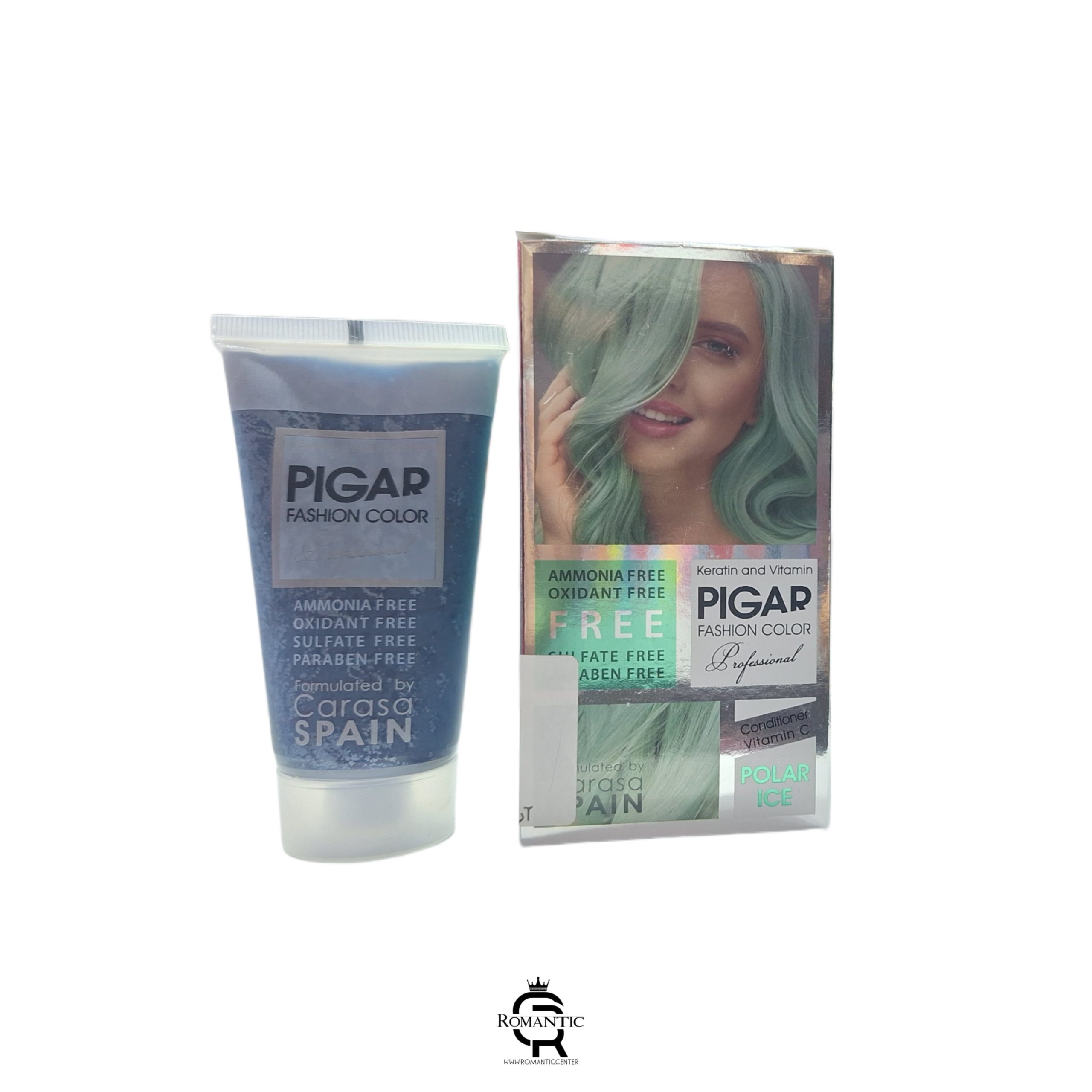 رنگ مو فانتزی یخی قطبی پیگار