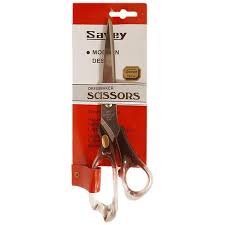 قیچی بزرگ SAVEY215MM اورجینال دسته عسلی