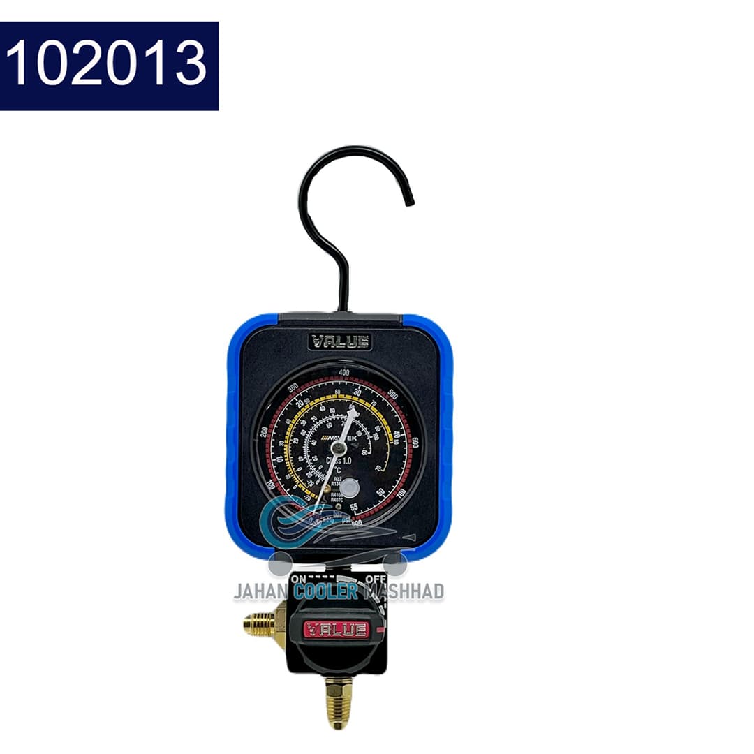 گیج تکی نیم دور ولئو قرمز (VRM1-B-0403) -کد102013