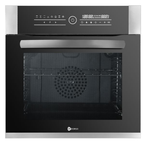 فر توکار برقی مدل DF4105-65 هلیا مشکی استیل درسا