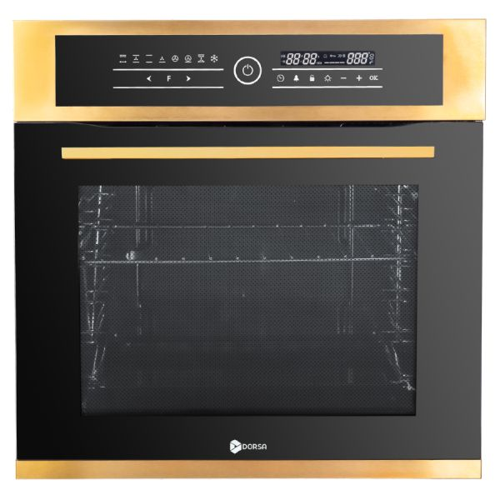 فر توکار برقی مدل DF4105-65 هلیا مشکی طلایی درسا