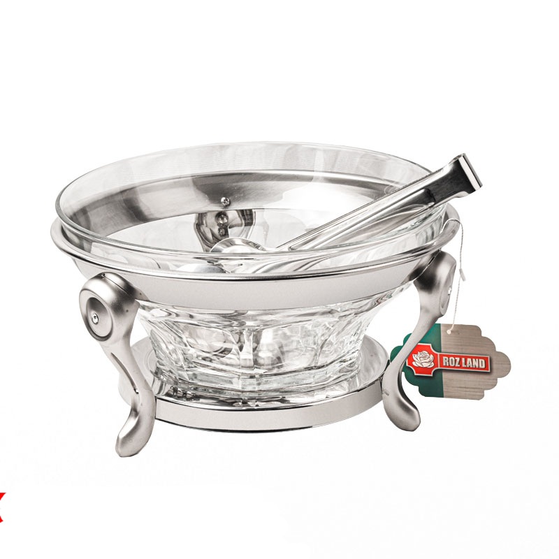 سوفله سالادخوری با انبر حلقه نگین رزلند 2610