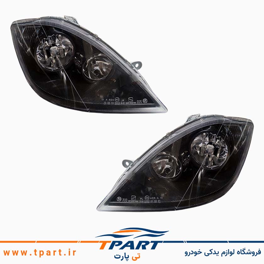 چراغ جلو تیبا دودی اسپرت فناوران