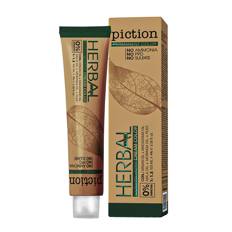 رنگ موی پیکشن بدون آمونیاک و سولفات سری خاکستری 100 میل Gray series