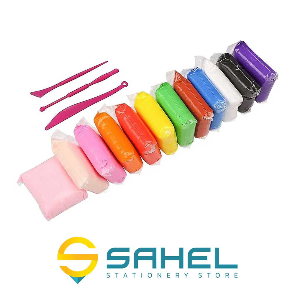 خمیر کلی 12 رنگ بزرگ