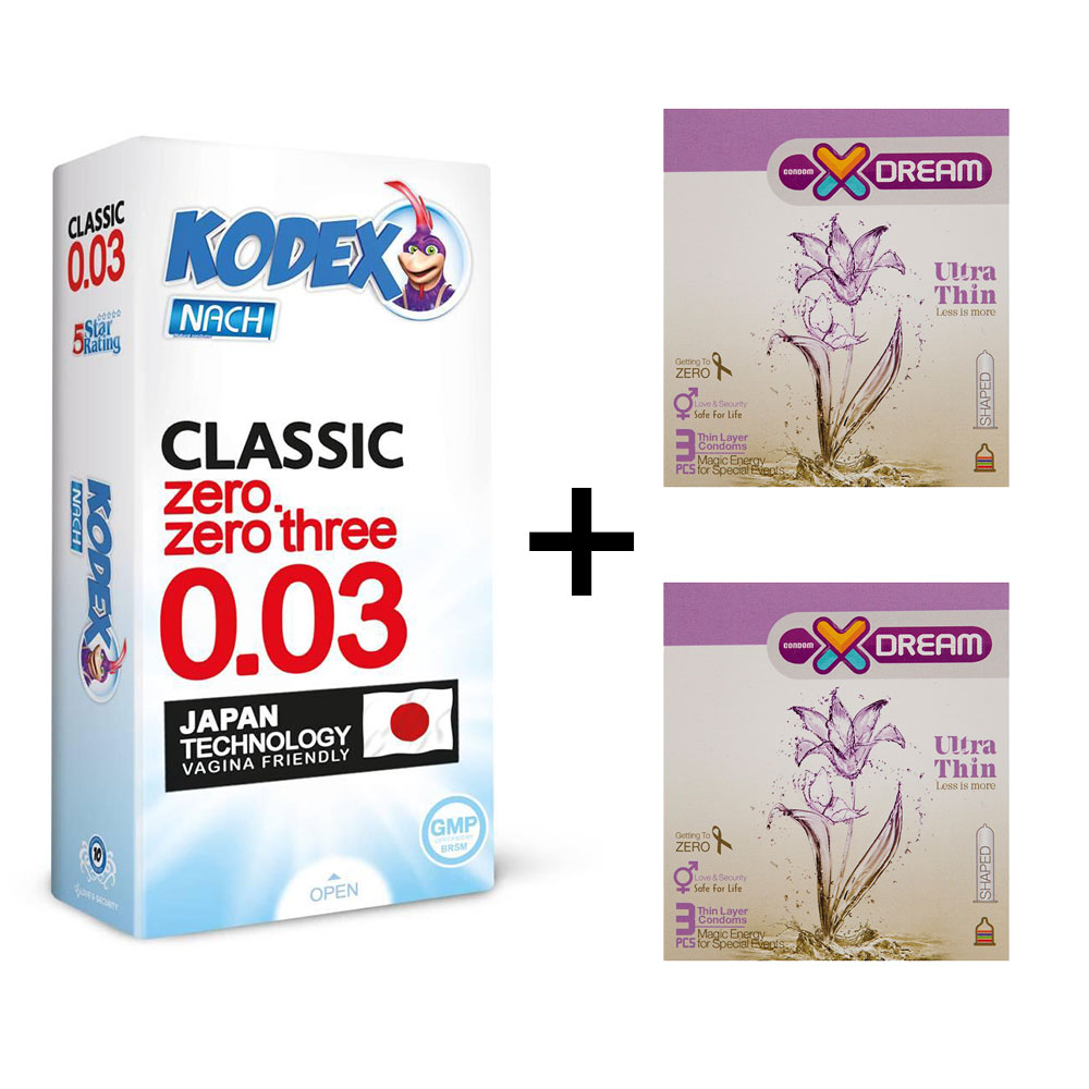 خرید کاندوم کدکس ساده 003 + هدیه