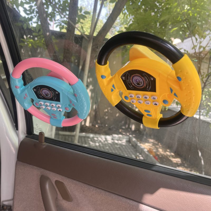 اسباب بازی فرمان موزیکال مناسب سرگرمی کودک در ماشین