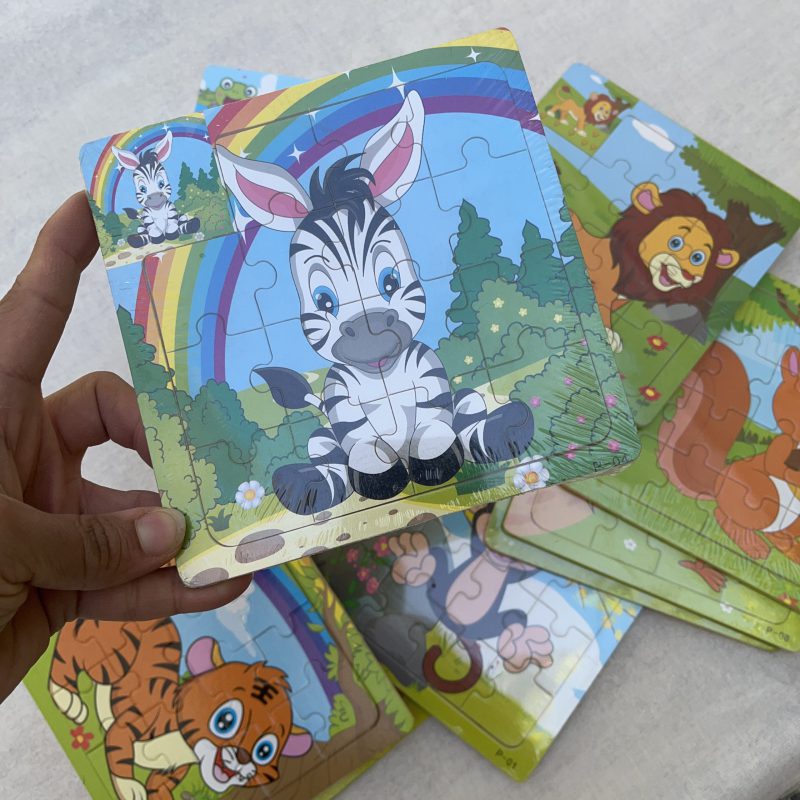 پازل چوبی 15 تکه مناسب کودک +4 سال