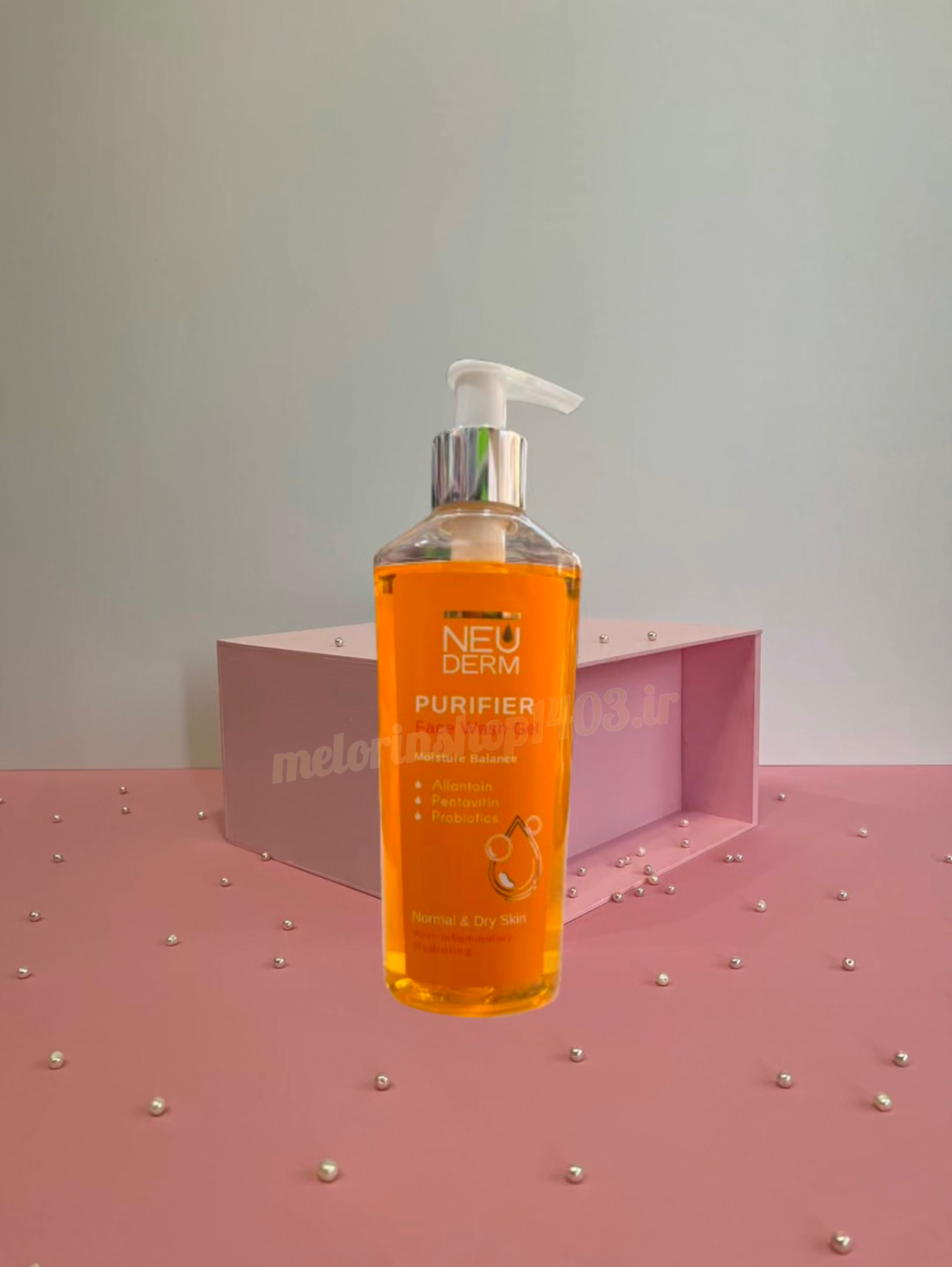 ژل شستشو صورت فیس واش Face Wash Gel نئودرم NEU DERM مدل GENTLE PURIFIER