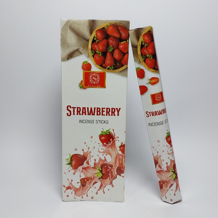 عود 6ضلعی رایحه توت فرنگی