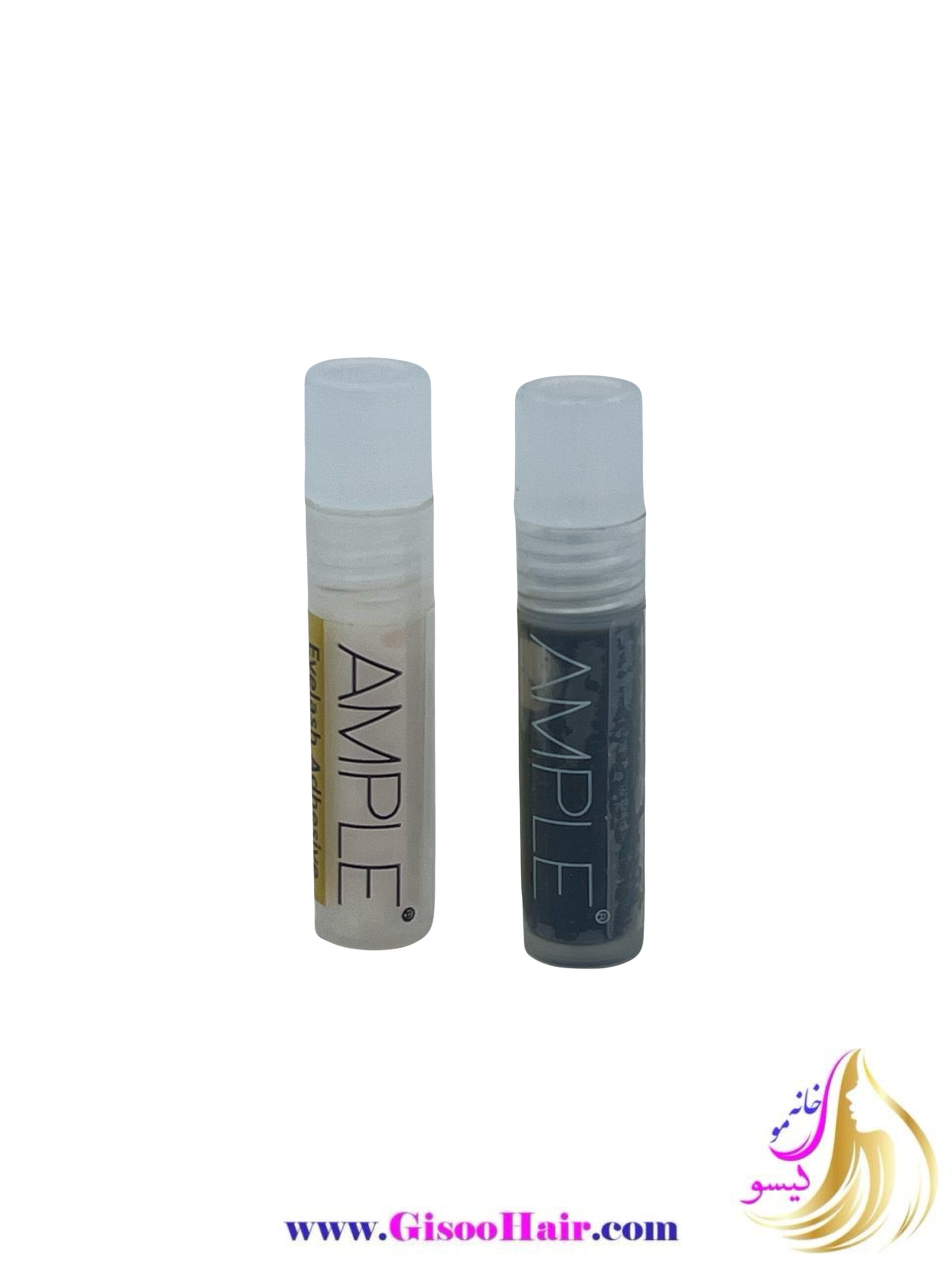 چسب مژه مصنوعی امپل مشکی و سفید مدل 07 وزن 1 گرم