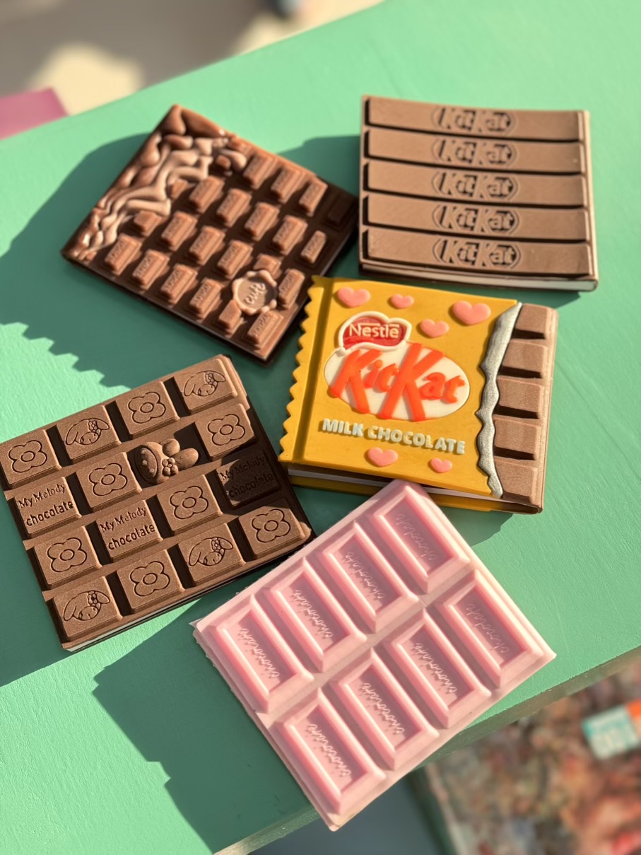 دفترچه سیلیکونی عطری شکلات