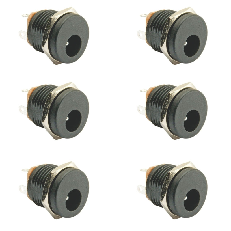 جک آداپتور روپنلی مدل DC-022 بسته 6 عددی