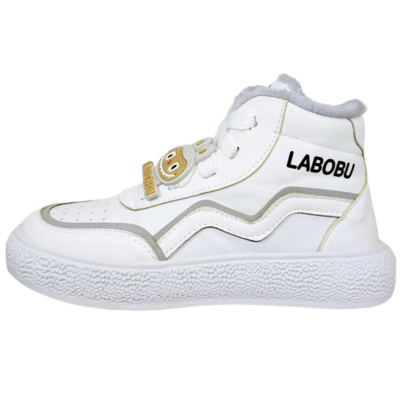 نیمبوت دخترانه مدل لبوبو کد L-WHDS92