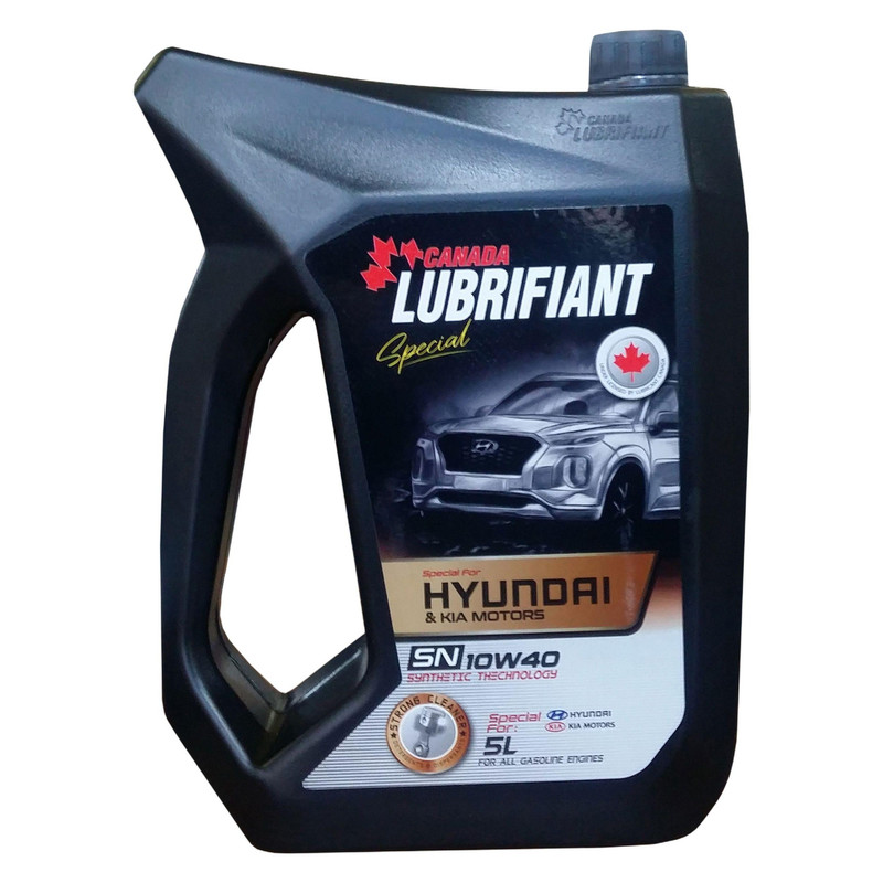 روغن موتور لوبریفنت کانادا مدل اسپیشیال 10W40 SN  HYUNDAI  KIA حجم 5 لیتر
