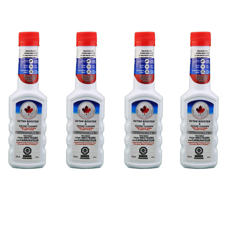 مکمل سوخت کانادا لوبریفینت مدل اکتان بوستر حجم 250 میلی لیتر بسته چهار عددی
