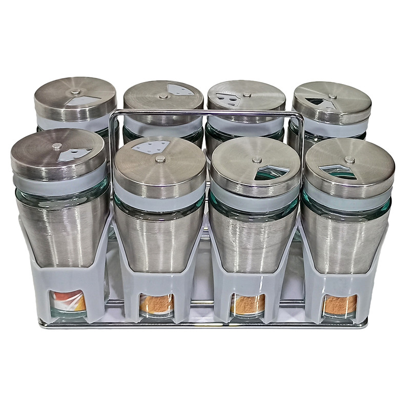 ست جا ادویه 8 پارچه مدل پارادایس