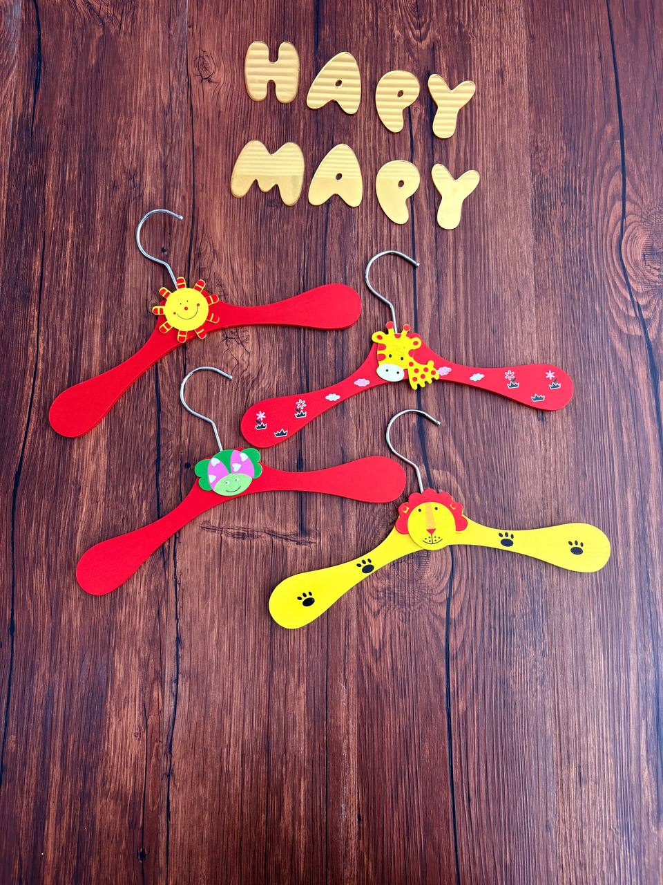 چوب لباسی چوبی عروسکی کد 73108