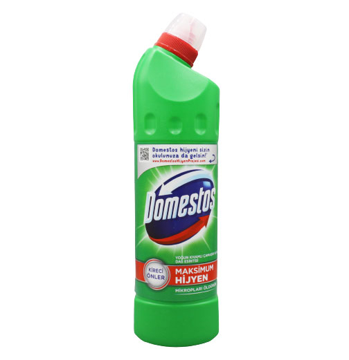 مایع سفیدکننده غلیظ سطوح و البسه دامستوس سبز DOMESTOS