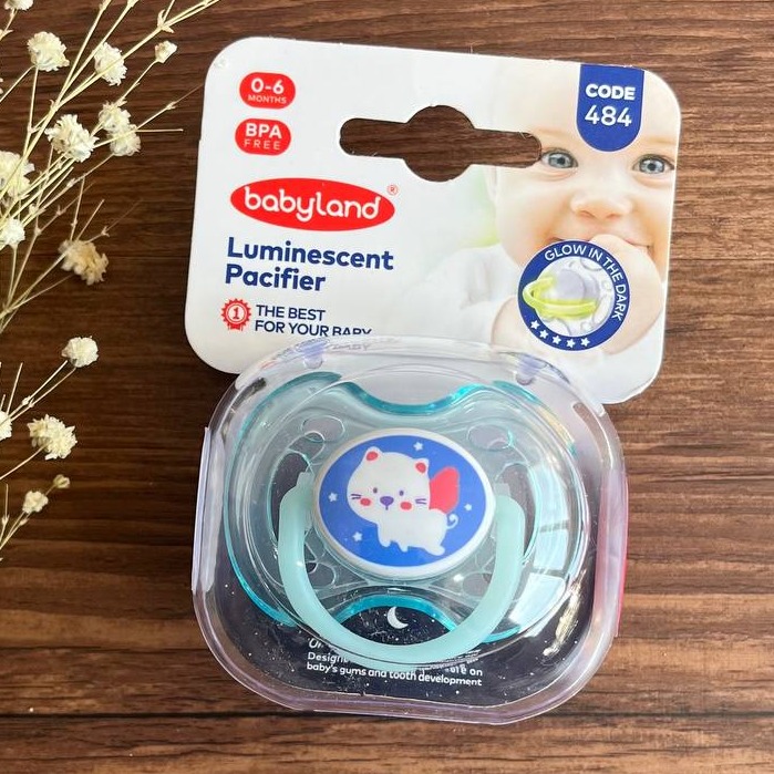 پستانک ارتودنسی شبتاب بی بی لند کد 484