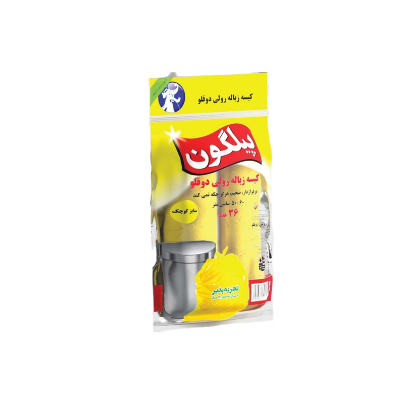 کیسه زباله پیلگون مدل X11 بسته 36 عددی