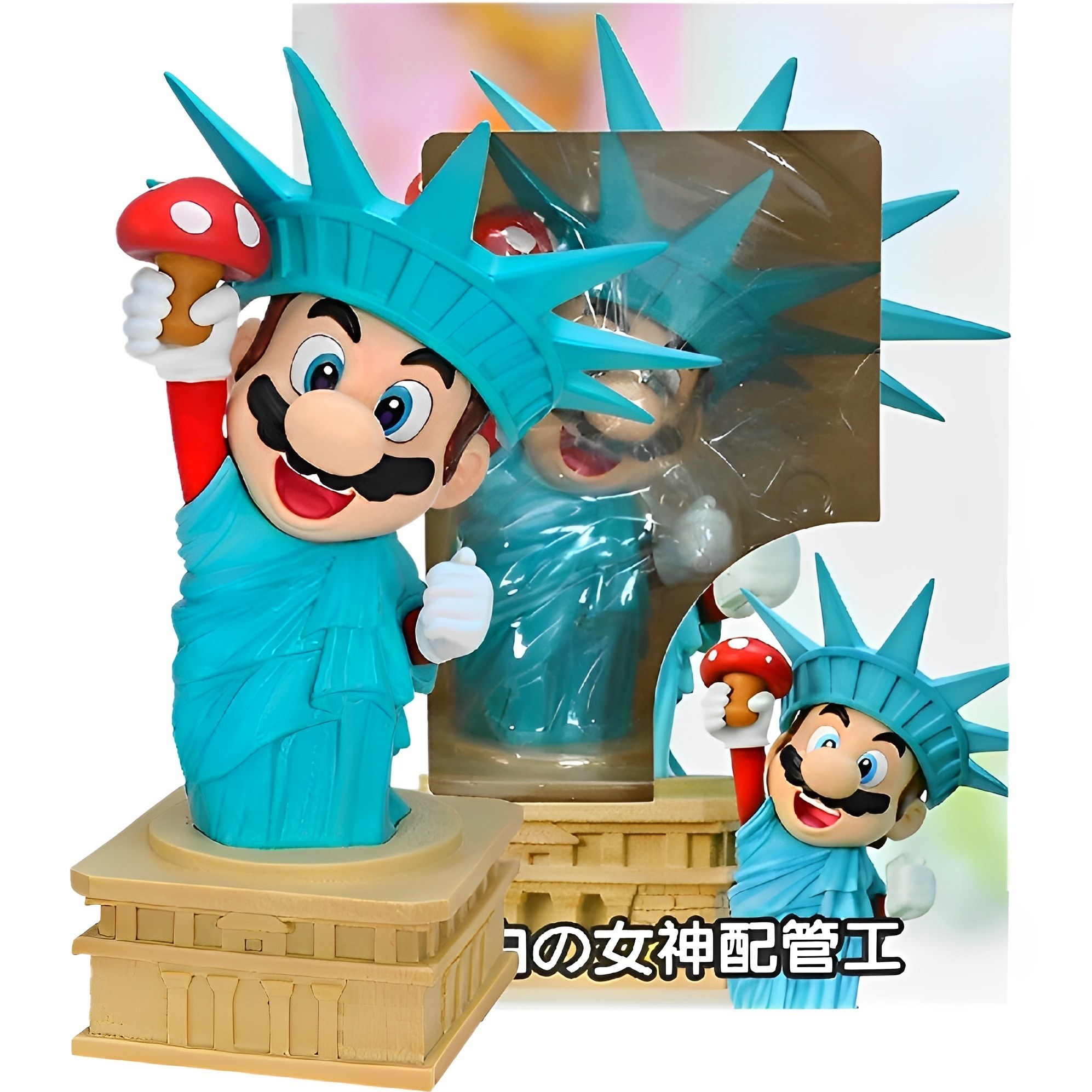 فیگور بازی سوپر ماریو قرچ خور طرح مجسمه آزادی