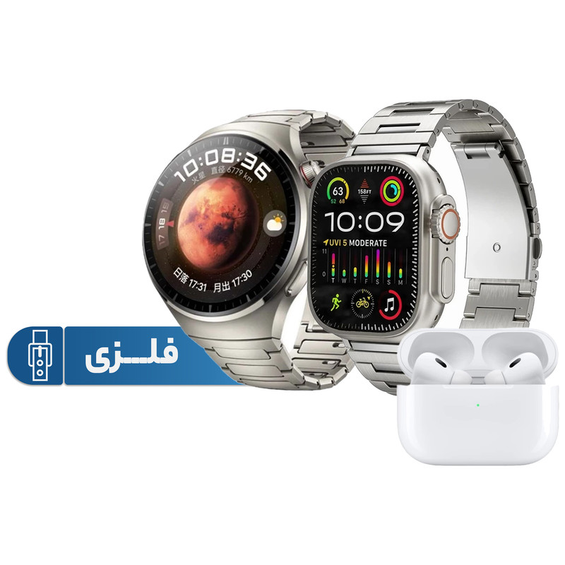 ارسال فوری ساعت هوشمند رموجت مدل i80 Suit Extremc بسته 2 عددی به همراه هدفون بلوتوثی درجه یک مدل جدید