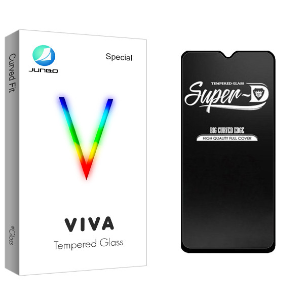 محافظ صفحه نمایش شیشه ای جانبو مدل Viva Glass Super-D مناسب برای گوشی موبایل سامسونگ GALAXY A70