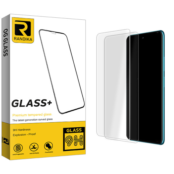 محافظ صفحه نمایش شیشه ای راندیکا مدل Randika Glass MIX مناسب برای گوشی موبایل شیائومی Poco X4 Pro بسته دو عددی