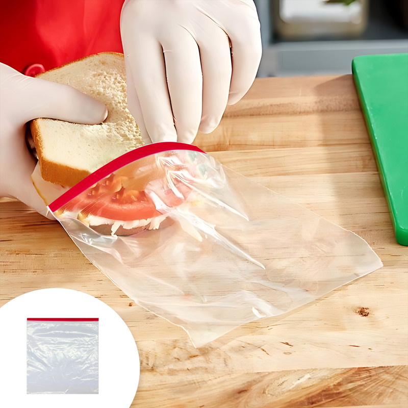 کد 1122334455 کیسه زیپ دار مدل 1515 بسته 200 عددی  نمافرش