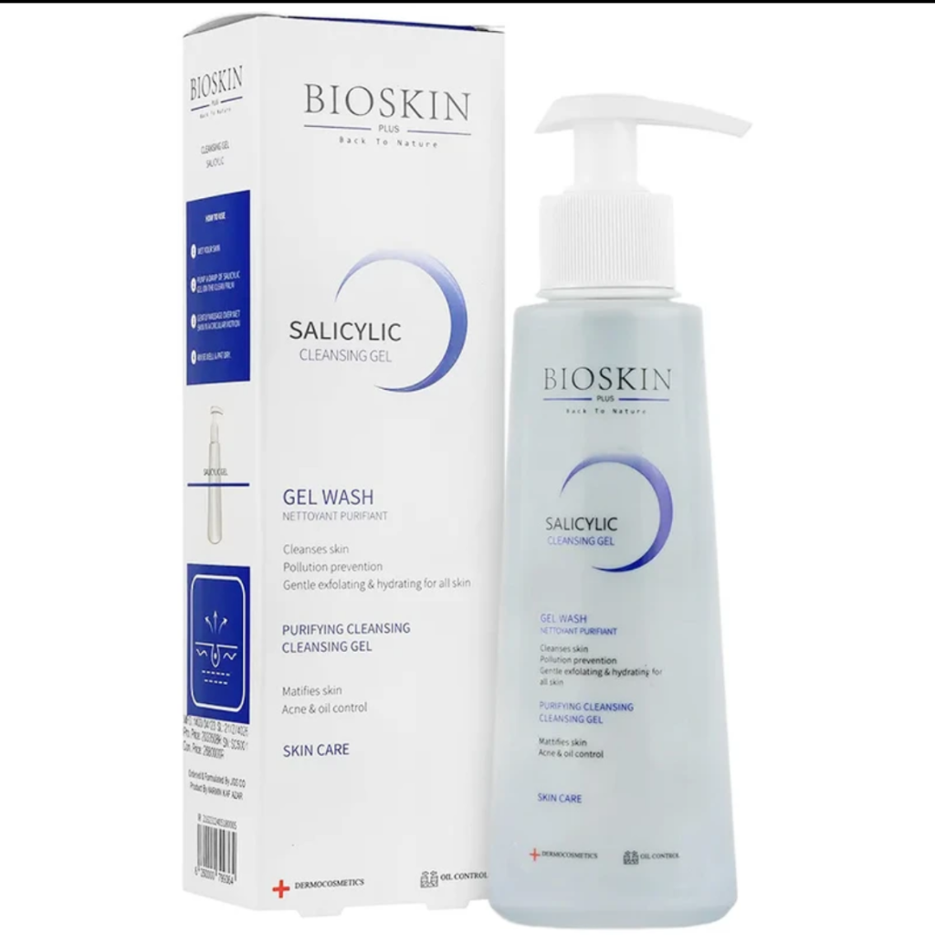 ژل شستشو سالسیلیک اسید بایو اسکین