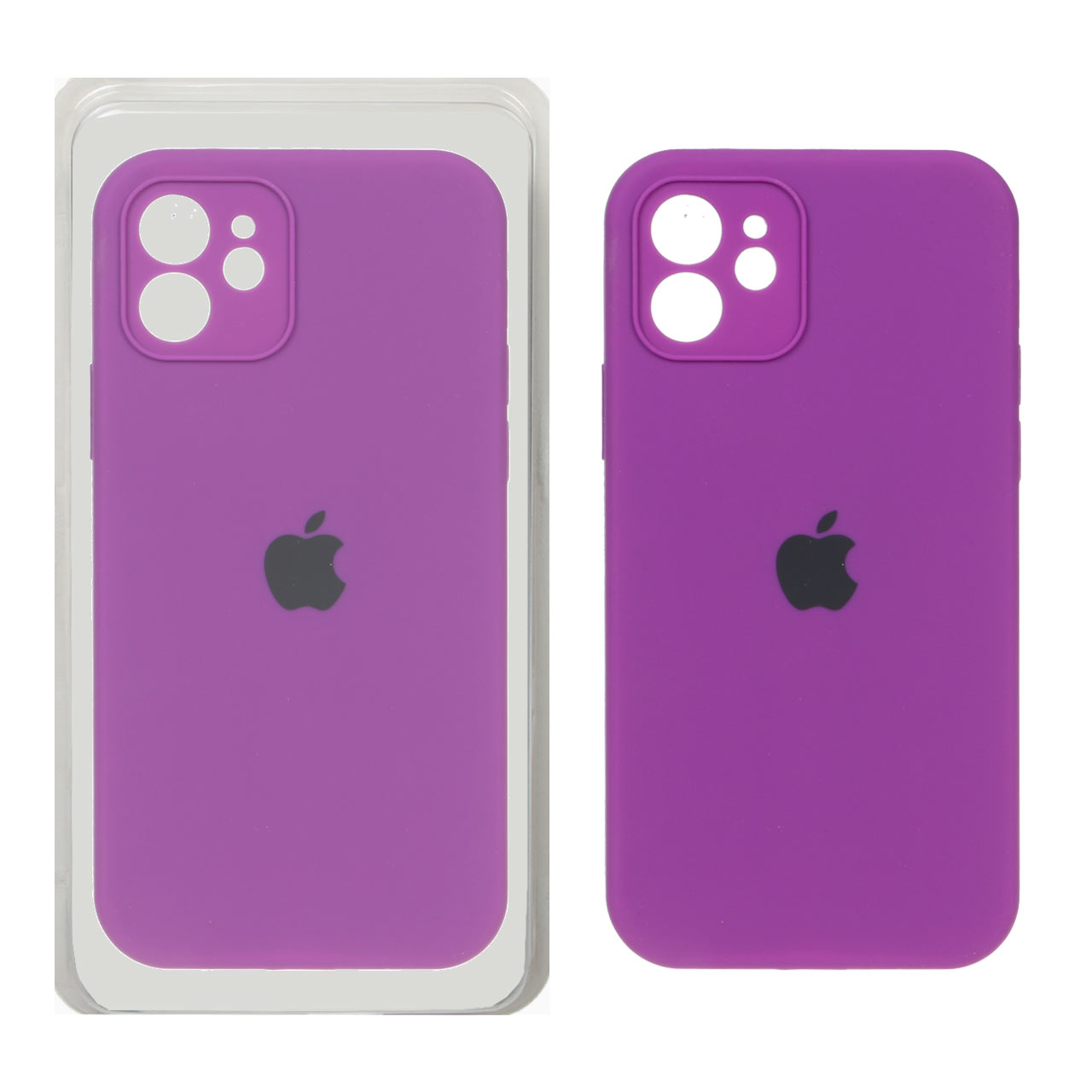 قاب سیلیکونی اورجینال ضد لکه Apple iPhone 12 - ارغوانی