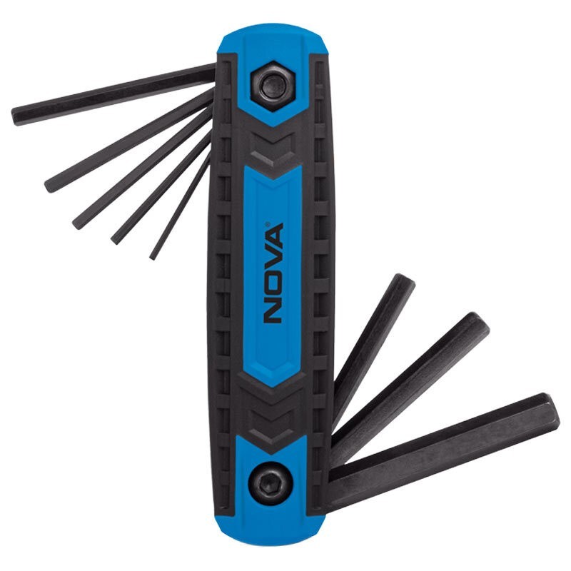 ست آچار آلن شش گوش 8 عددی نوا Nova 1161