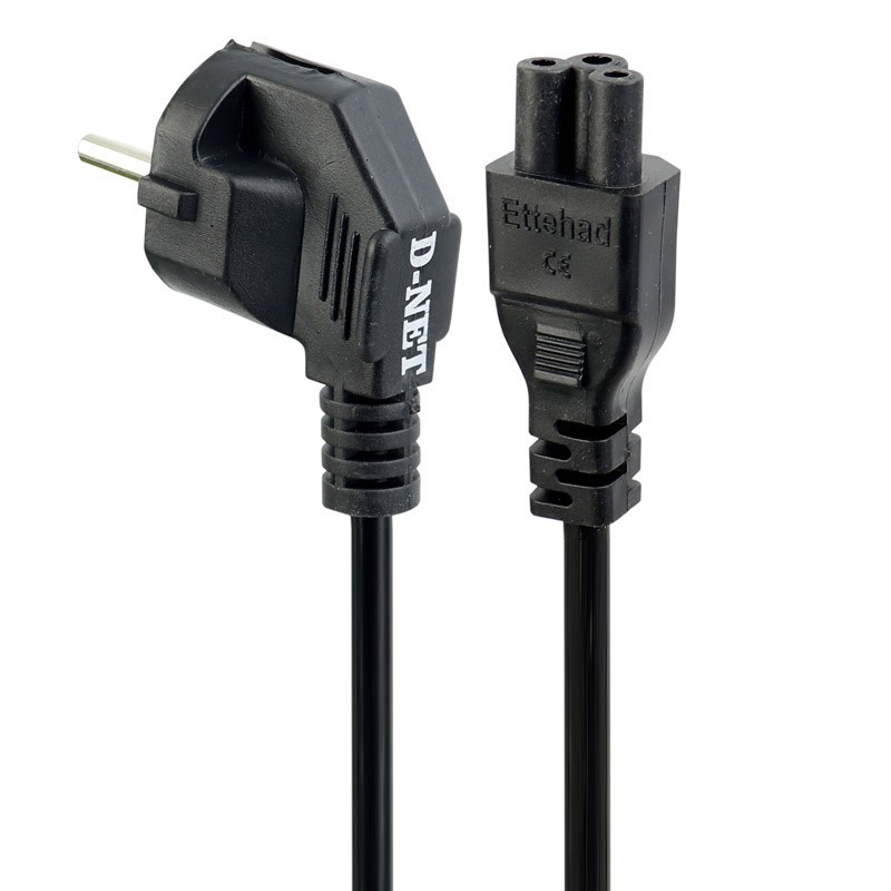 کابل برق لپ تاپ D-Net 1.5m