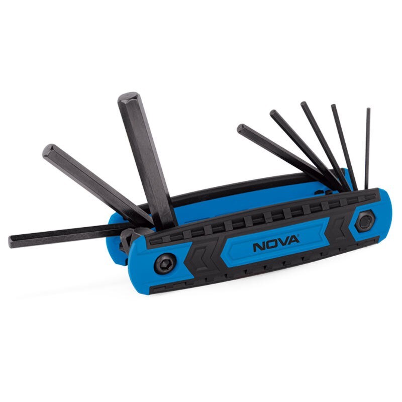 ست آچار آلن شش گوش 8 عددی نوا Nova 1161