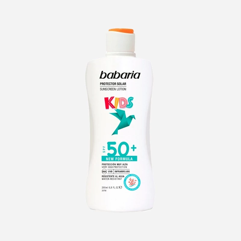 لوسیون ضد آفتاب spf 50 کودک باباریا