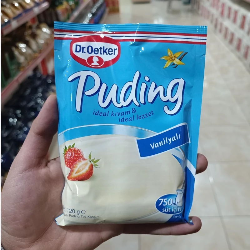 پودر پودینگ وانیلی دکتر اوتکر مقدار 120گرمی